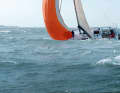 Sun shot. If the crew is no longer in control of the boat, panic quickly sets in.