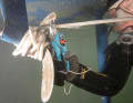 The blades of secateurs can also be a great help on board.