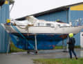 Ce Bianca a été victime de la tempête en mer Baltique : dommage total ! Trouvera-t-on un nouveau propriétaire pour ce bateau ?