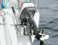 Protect the outboard motor from theft.