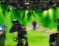 The announcements for the evening TV broadcast are produced at the NDR regional broadcasting centre in Kiel
