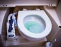 Loved and hated: the on-board WC. As often as you are grateful to be able to use it, you curse just as often when it is blocked.