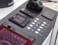 Command centre at the helm. All the functions for setting and trimming the sails are available at the touch of a button.