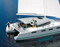 Ovni Cat 48 : le projet d'un catamaran d'eau bleue résistant en aluminium est dans les tiroirs du chantier naval Alubat en France depuis un certain temps déjà. Il s'agit maintenant de trouver un client pour concrétiser le projet. Longueur 14,50 m ; largeur 7,90 m ; poids 12,5 t ; prix inconnu.