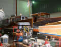 The boats that father and son are restoring ...