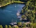 Favourite bay: Krokholm is located in the archipelago not far from Stockholm. It can get crowded here in summer.