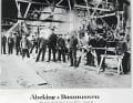 Belegschaft von Abeking & Rasmussen 1908. Die Werft ist erst ein Jahr alt und hat bereits große Aufträge – und die Kapazitäten dafür.