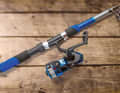 Compact: A telescopic fishing rod can be easily stowed in bags and tackle boxes.
