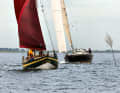 Yacht al largo di Minsener Oog, nel Mare dei Wadden della Frisia orientale. La navigazione nel Waddenzee è un vero e proprio punto di forza, a patto che si conoscano le particolarità dell'area.