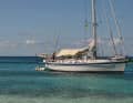 "Brigantia" at anchor