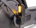 Front and rear lights are mandatory, but indicators are not yet. They save you having to stretch out your arm when turning.