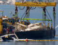 Punmpen transported the salt water outboard.