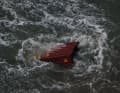 It is worse if they float just below the surface of the water.