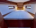 Beneteau Oceanis 37.1: Good sleeping comfort for two people on the Beneteau boat.