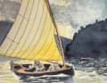 Mit Mitte zwanzig lebte Childers in Glendalough und segelte auf dem nahe gelegenen Lough Dan ein 13-Fuß-Dingi der Klasse Dublin Bay Water Wag.