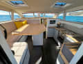 Sit higher up and enjoy a better view. The deck saloon offers a complete all-round view.
