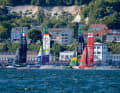 Il circo del SailGP torna sulle scogliere di gesso di Sassnitz, sull'isola di Rügen, dal 22 al 23 agosto.