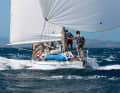 Not only elegant, but also regatta-tested. Here is the 38 "Only You".