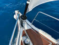 The bowsprit with anchor bracket is only fitted as an option at extra cost.