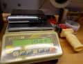 The CO2 cartridges are weighed, ...