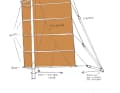 Voile de jonque (voile de lugger chinoise).