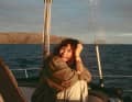 Veronica Skotnes, 28, lives all year round on her steel sailing yacht, which she uses to travel the coastal waters of Finnmark in northern Norway.