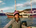 Hundertwasser travelled a lot, but little is known about his sailing talents.