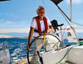Sailing in a bora: This strong north-easterly wind is at its strongest in the Kvarner.