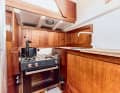 The galley has also been refitted: instead of petroleum, gas is now used for cooking.