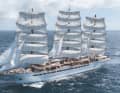 1. Preis: Segelreise mit der „Sea Cloud Spirit“. Fünf Nächte für zwei Personen auf dem Großsegler von Casablanca bis Málaga. Wert: 9.700 Euro.