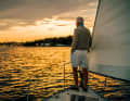 Sailing is possible into old age, sporting ambition is not necessary. In their later years, many sailors enjoy the fact that the journey is the destination.