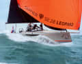 Thorough testing at the shipyard. Top speed in strong winds and high waves: 16.7 knots.
