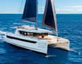 A comfortable platform: the high hulls, large windows and two lounge areas make for a cosy cruise.