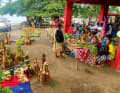 Auf dem Markt in Vanuatu.