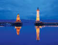 The Lindau lighthouse on Lake Constance is Germany’s southernmost. Together with the Bavarian lion, it is a world-famous 
postcard motif.