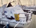 Living on board in sub-zero temperatures: After the crossing from Kiel, student Hannah is spending the winter term in Trondheim on board her Vindö 40, ‘Lilja’.