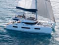 Was zählt, ist maximal viel Volumen 
und Varianz. Das ist die Konkurrenz: Lagoon 51 Iconic.