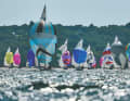 Vast race courses, numerous classes, lots of colourful spinnakers: the typical scene at the annual Cowes Week.
