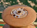 Barlow’s bronze drums, which do not have self-tailers, are still on deck.