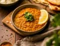 Dhal leggero alle lenticchie rosse.