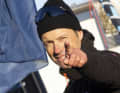 Thomas Coville before the start of the historic premiere of the Arkea Ultim Challenge - Brest