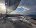 Lo skipper di "Adagio", Éric Péron, è stato l'ultimo skipper di Arkea Ultim Challenge a passare Cape Leeuwin.