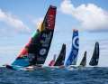 Le "Malizia - Seaexplorer" de Boris Herrmann au départ de la Transat CIC