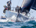 Michael Berghorns Crew auf der "Halbtrocken 4.5" – hier im Kieler-Woche-Einsatz – greift bei der ORC-WM in der großen Klasse A an