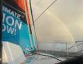 Here Boris Herrmann has captured a rainbow