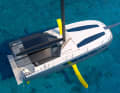 The C-shaped foils are circular and are designed to be easily raised.