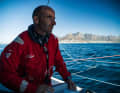 Malizia-Navigator Nico Lunven ist wie seine Kollegen auf den anderen Booten bei dieser Königsetappe stark gefordert