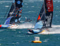 Bug to bug: il Team Malizia e l'11th Hour Racing poco dopo la partenza