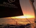Voici comment l'équipage de "Biotherm" a vécu un coucher de soleil dans l'océan Indien