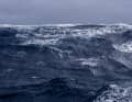 Eine der Monsterwellen als letzter Südmeer-Gruß